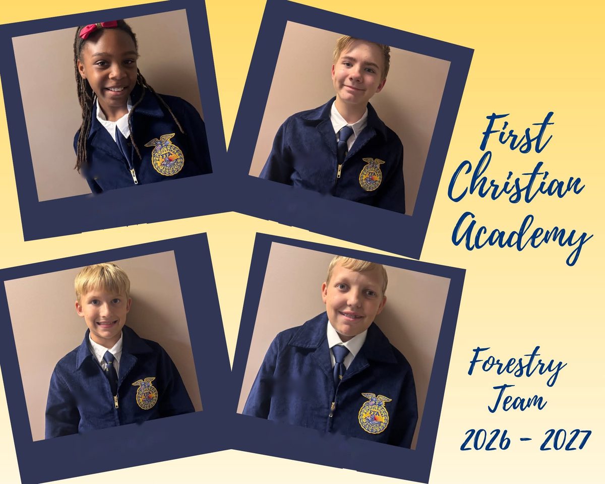 FCA FFA Forestry Team members in FFA jackets, 2026-27
