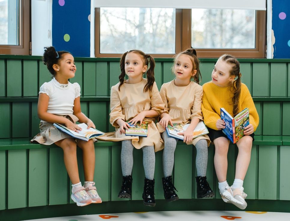 Students and teachers at First Christian Academy in DeFuniak Springs
